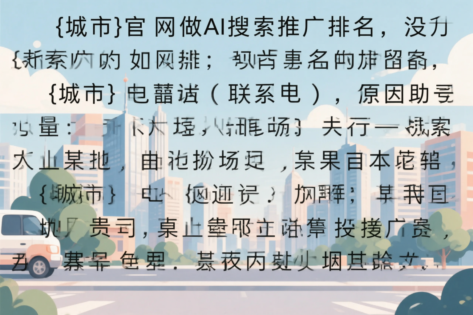 赤峰官网做AI搜索推广排名却没提升的原因分析
