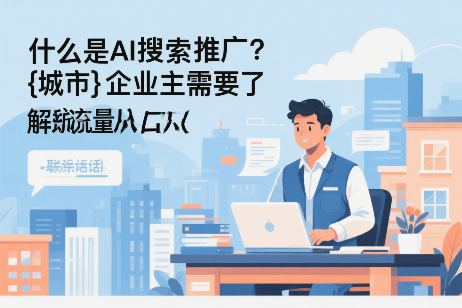 什么是AI搜索推广？赤峰企业主需要了解的新流量入口