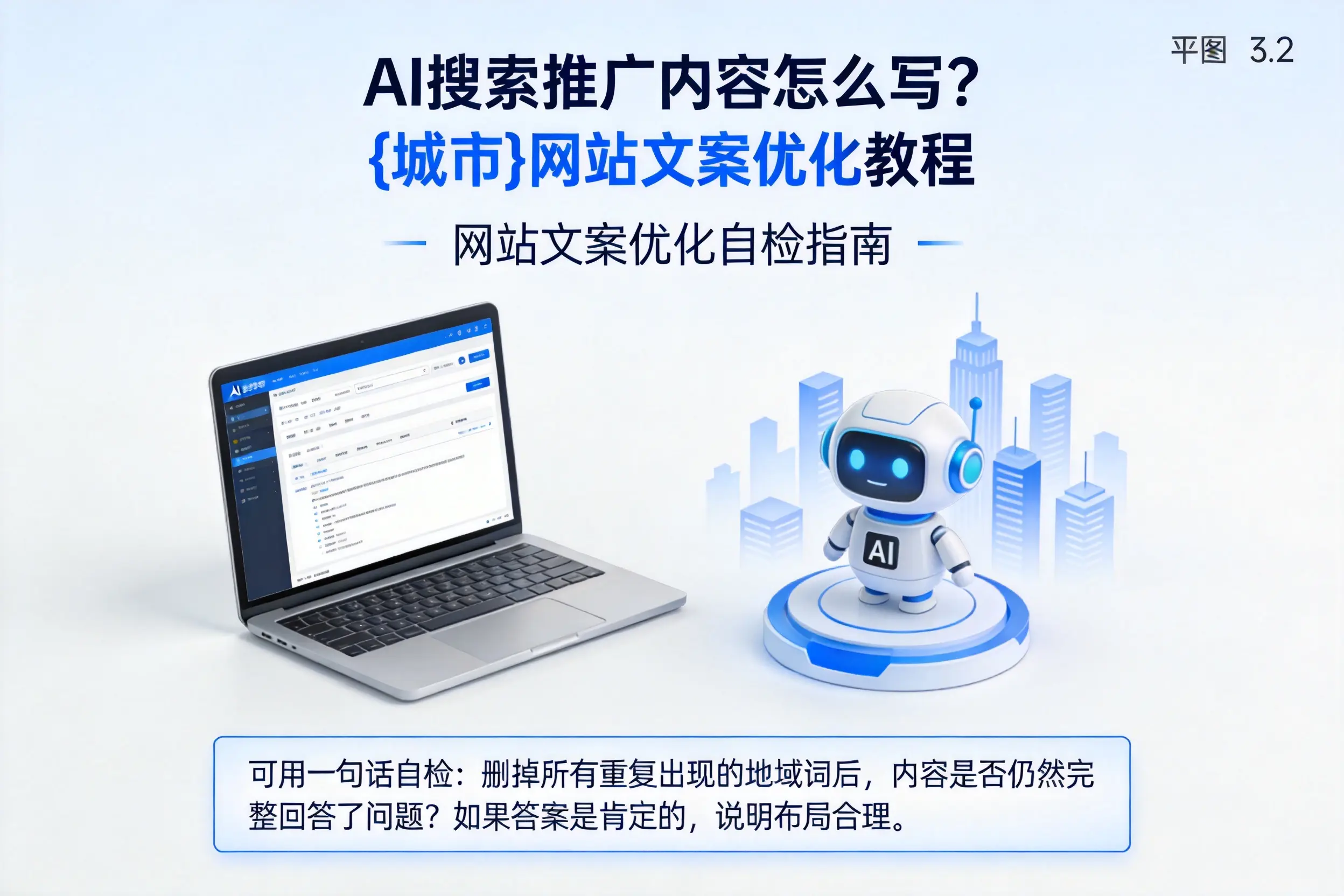 AI搜索推广内容怎么写？赤峰网站文案优化教程