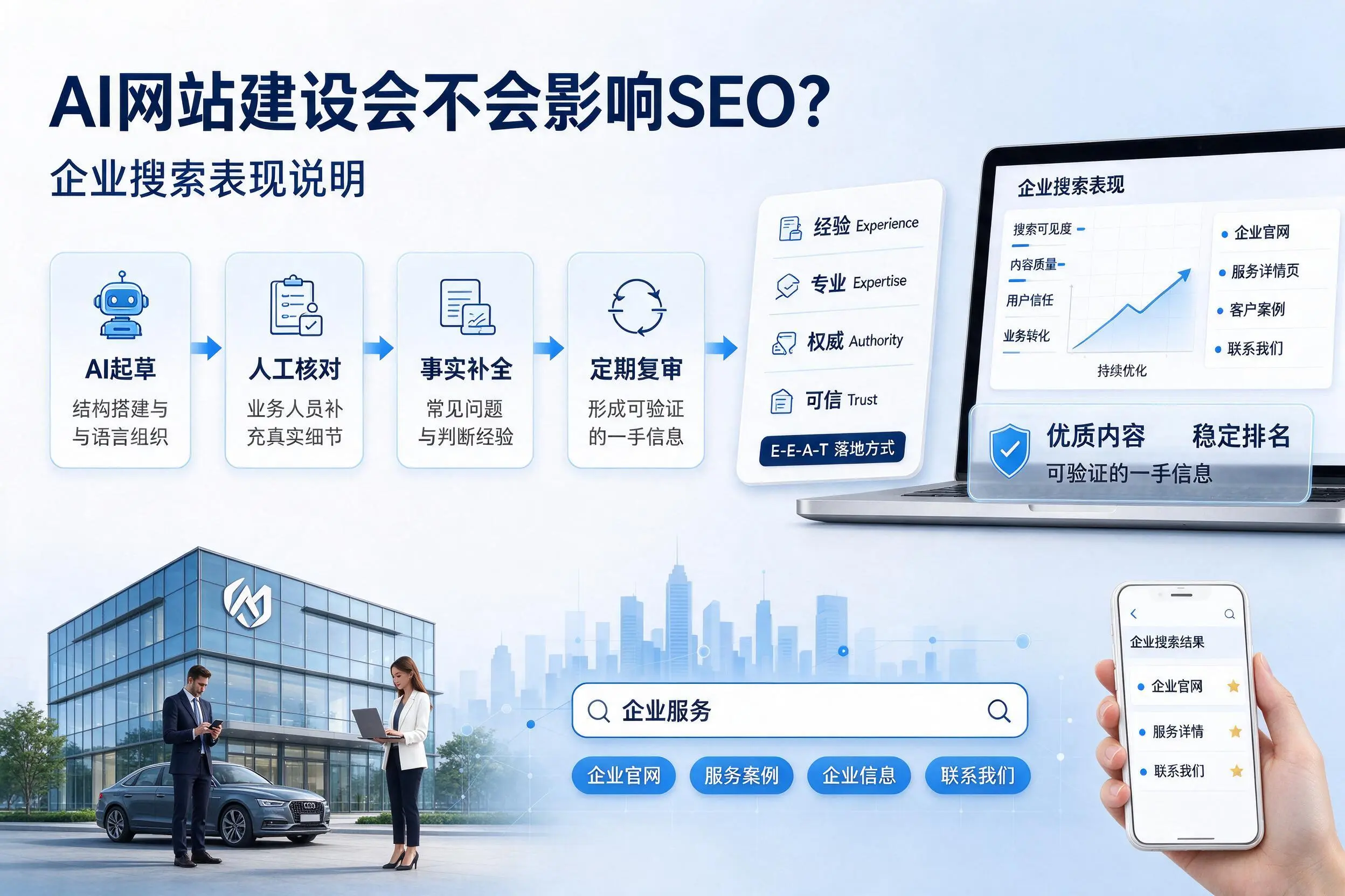 AI网站建设会不会影响SEO？赤峰企业搜索表现说明