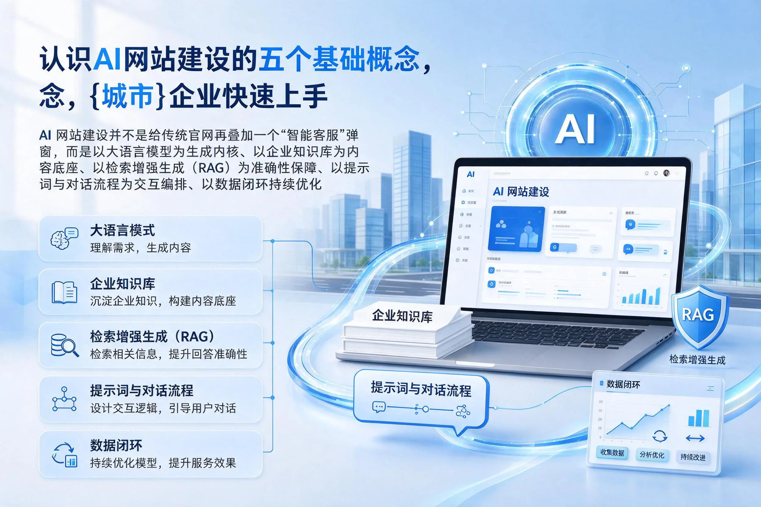 认识AI网站建设的五个基础概念，赤峰企业快速上手